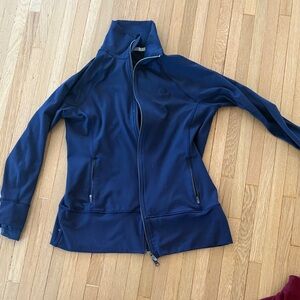 Peter Millar Women's Navy Full-Zip Long US OPEN Jacket